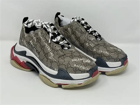 where to buy gucci x balenciaga|Gucci x Balenciaga The Hacker Project Triple S Beige .